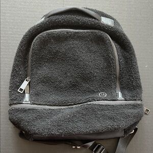 Lululemon Black Fleece Mini Backpack
